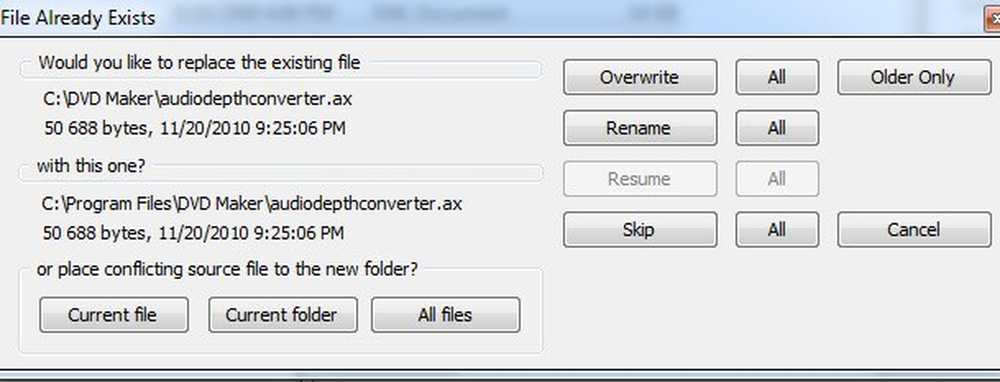 File already exists overwrite. Folder exists. Перевод file already exists.