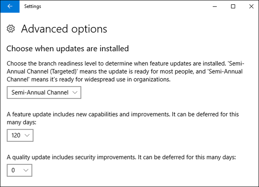 Quality update
