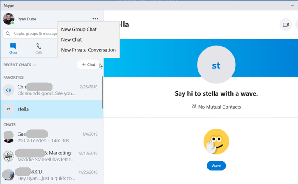 Skype Public Chat Rooms