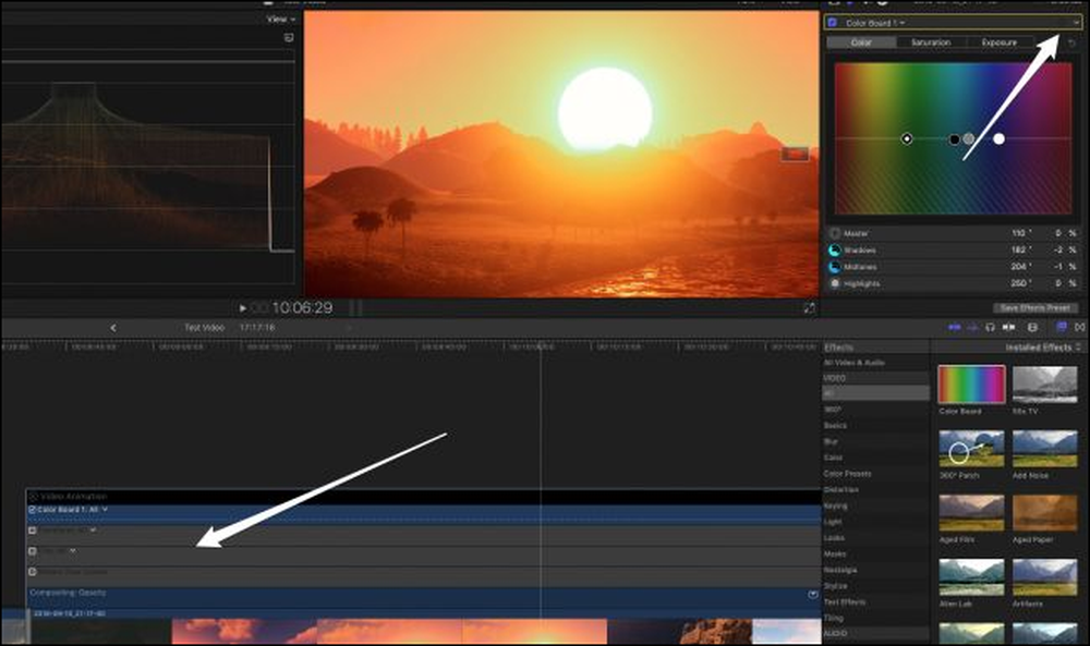 Как изменить настройки проекта в final cut pro x