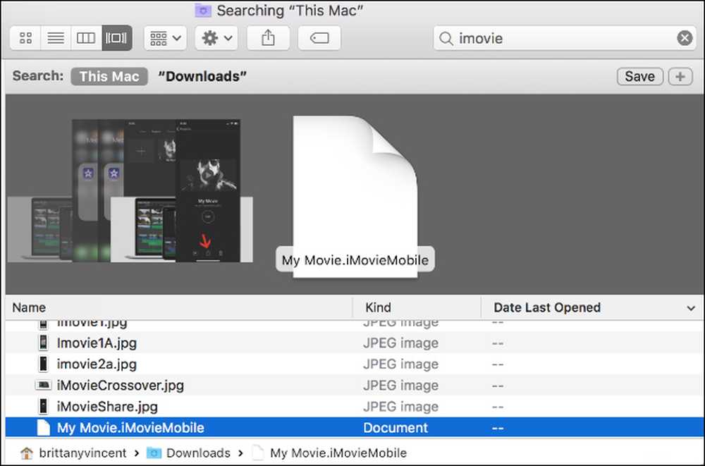 Как сохранить проект в imovie