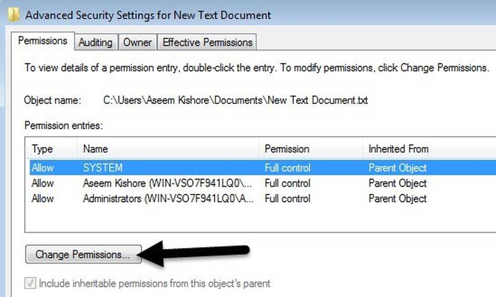 Permissions controller