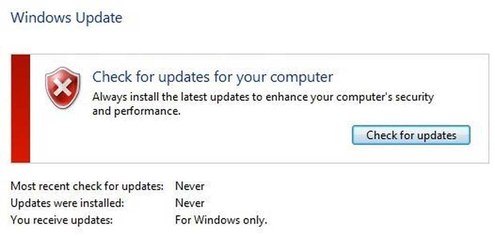 Never update. Never install. Update Checker win 10.