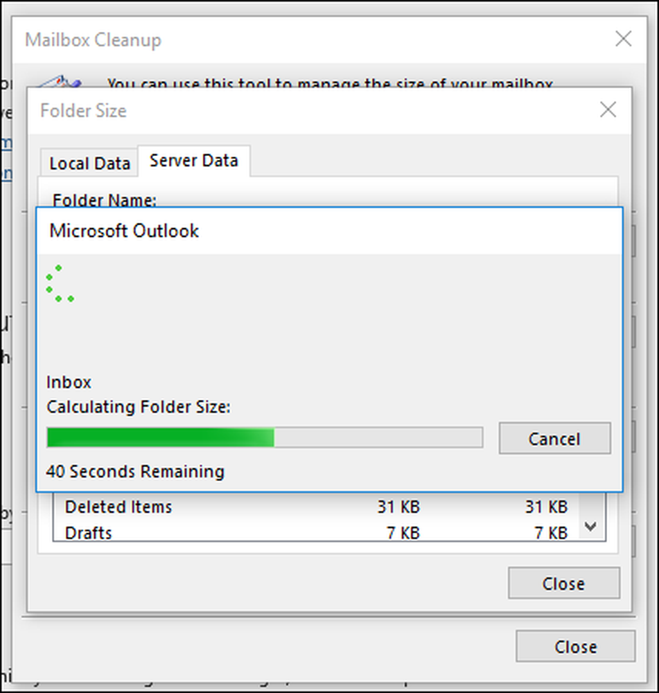 Mailbox size. Set_Mailbox очистка папки ошибки синхронизации.