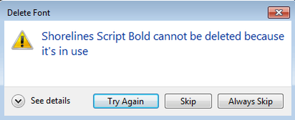 Remove font. Delete font. Cannot delete literal.