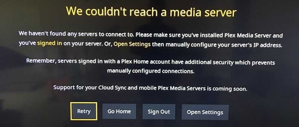 Can t find server. No Servers found..