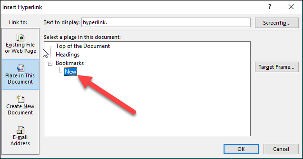 Select place. Hyperlink blocked title