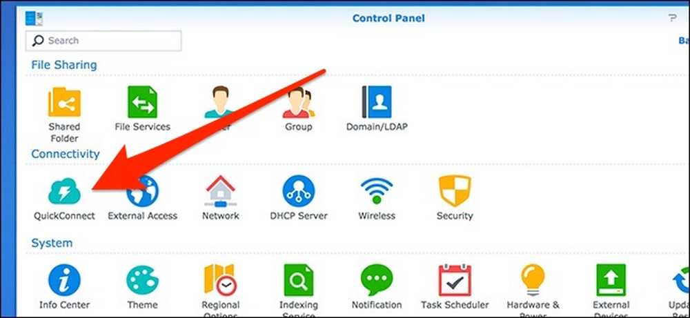 Quickconnect to