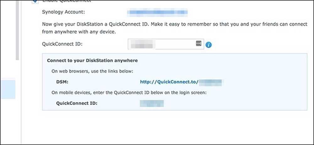 Quickconnect to