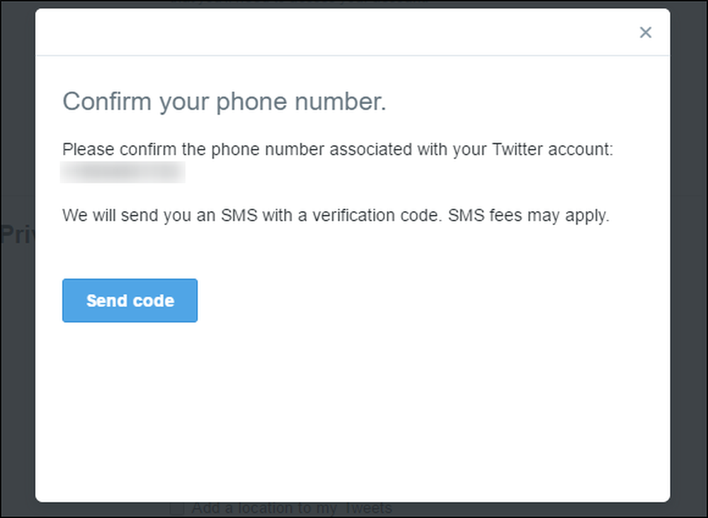 Confirm code