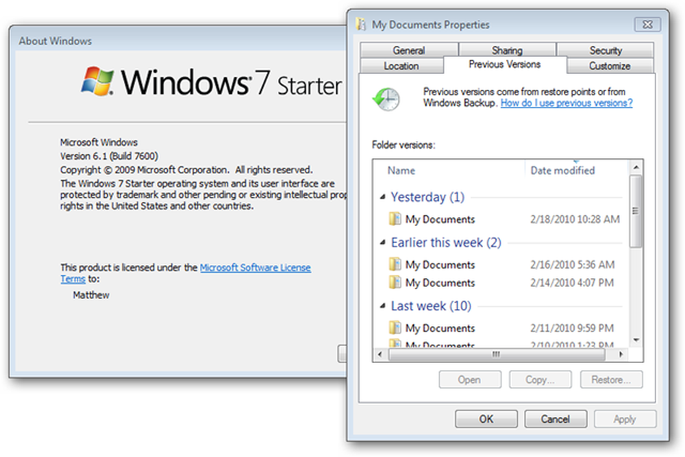 Неизвестная версия файла. Предыдущие версии файлов. Windows 7 Starter ноутбук. Восстановить прежнюю версию файла.