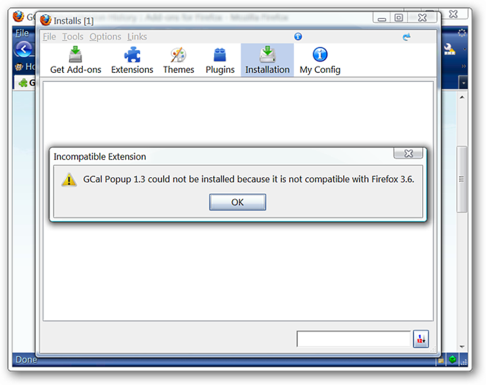 Install add on