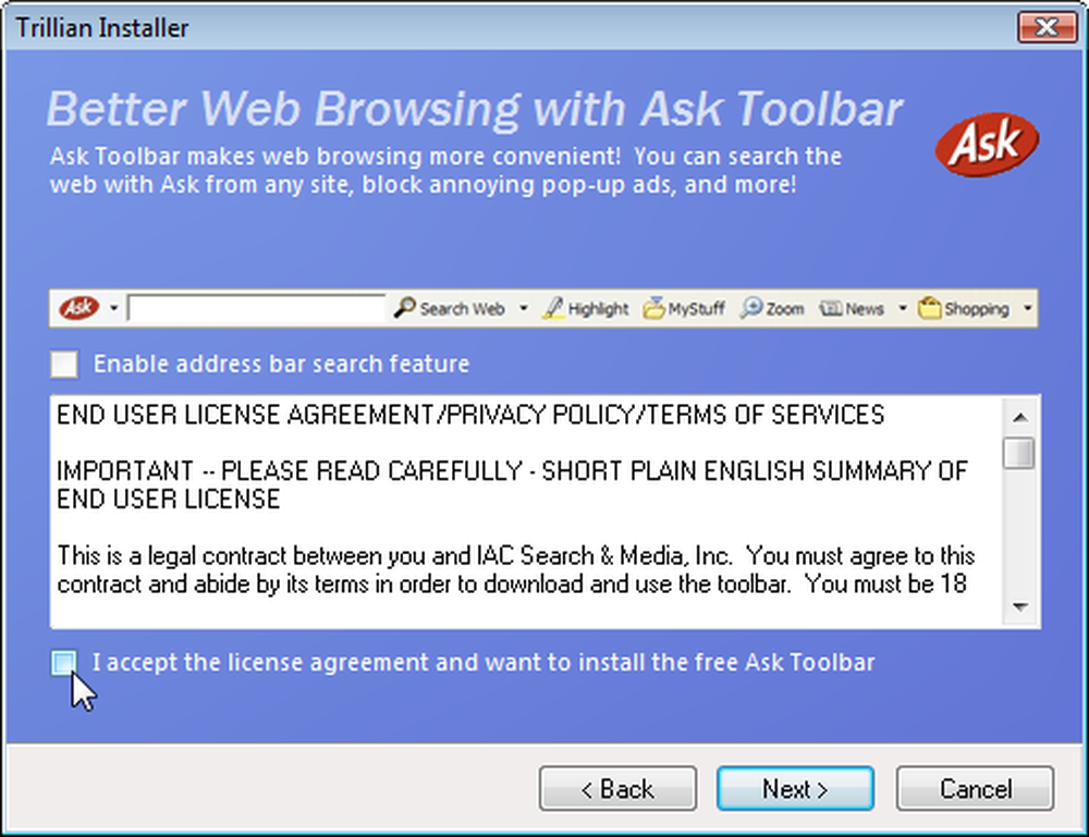 Good installer