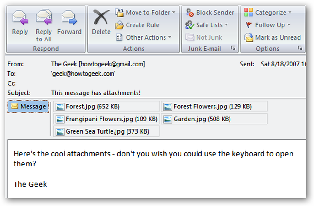Горячие клавиши Outlook 2007. Outlook сочетания клавиш.