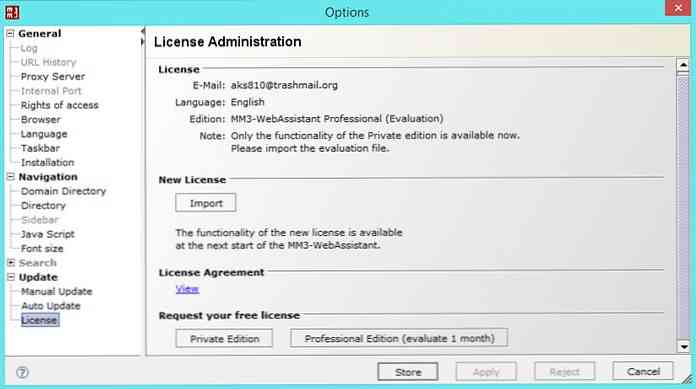 License available