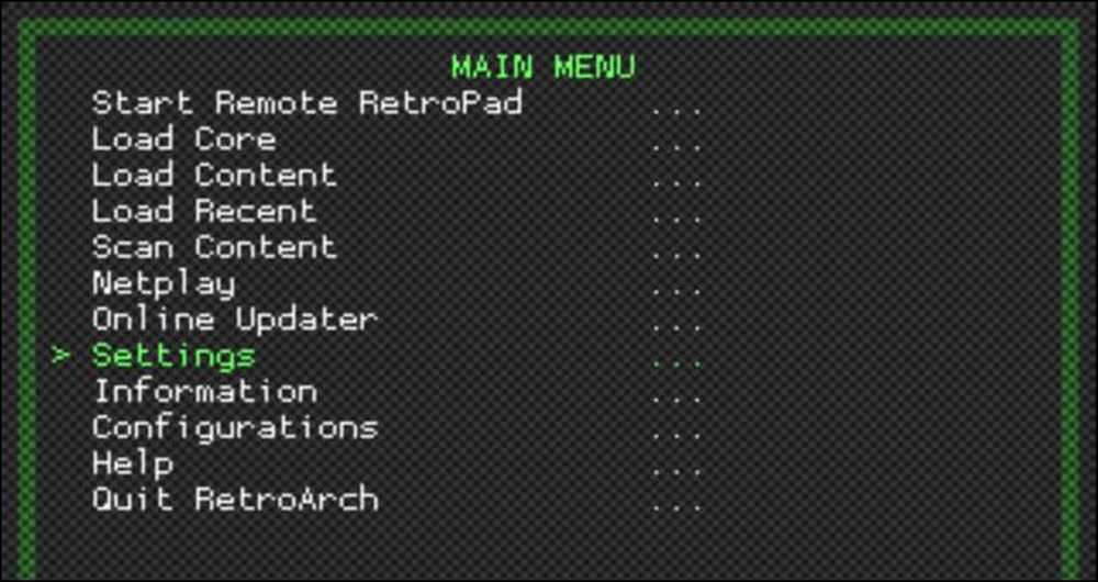 RETROPAD. RETROARCH main menu. NES Nini не открывается меню RETROARCH.