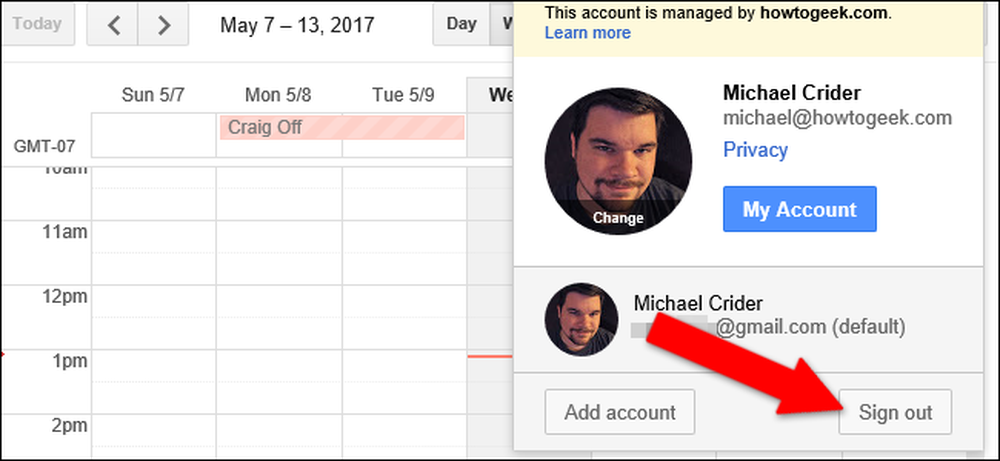 Account info