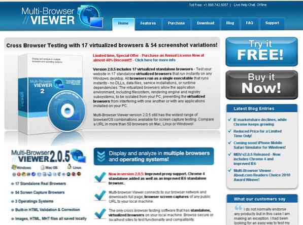 View browser
