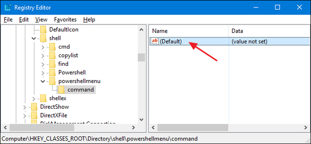 POWERSHELL as admin context menu.