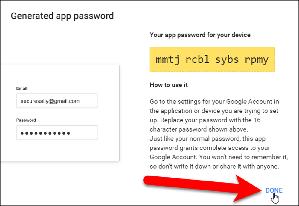 Password application