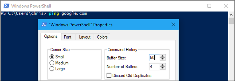 Powershell история
