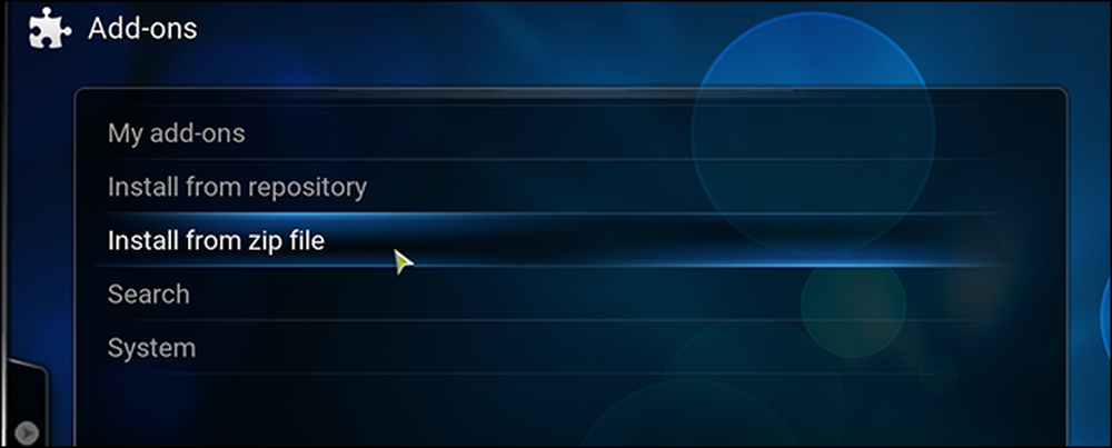 Addon installer
