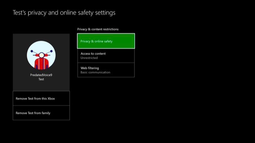 Настройка родительского контроля xbox live. Xbox one родительский контроль.