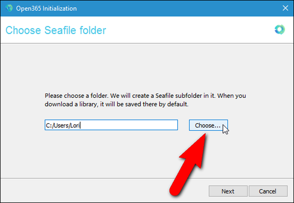 Open client