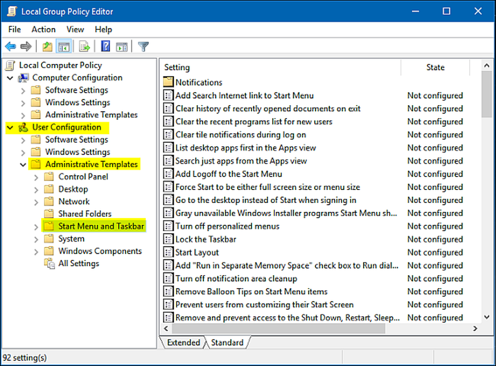 C user local settings