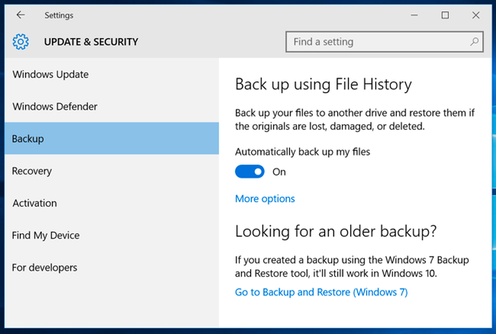 Windows backup service. Backup Windows 10. Main & Backup.