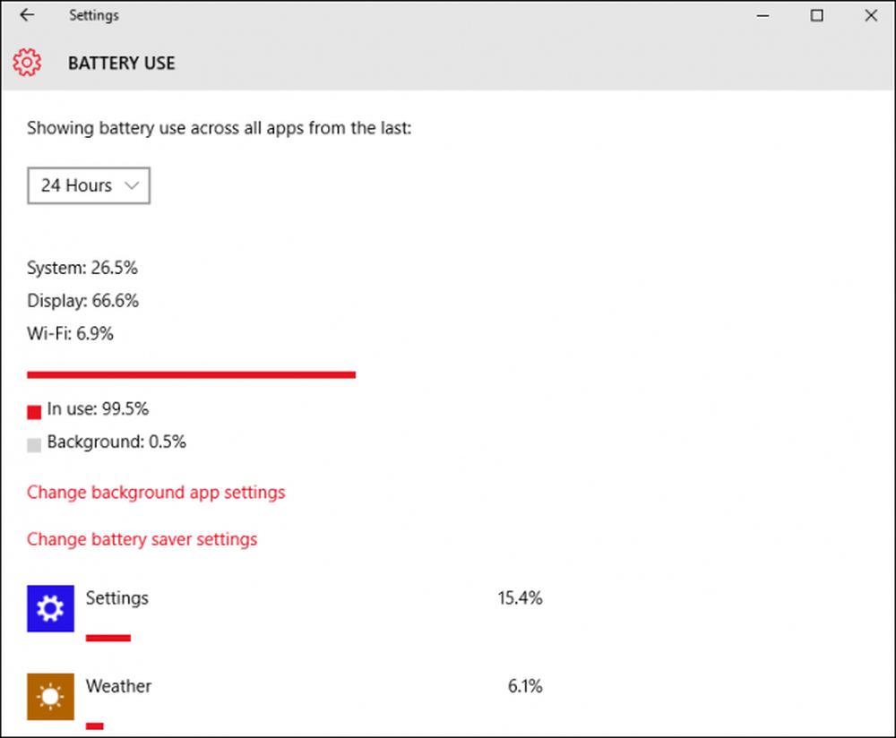 Battery setup