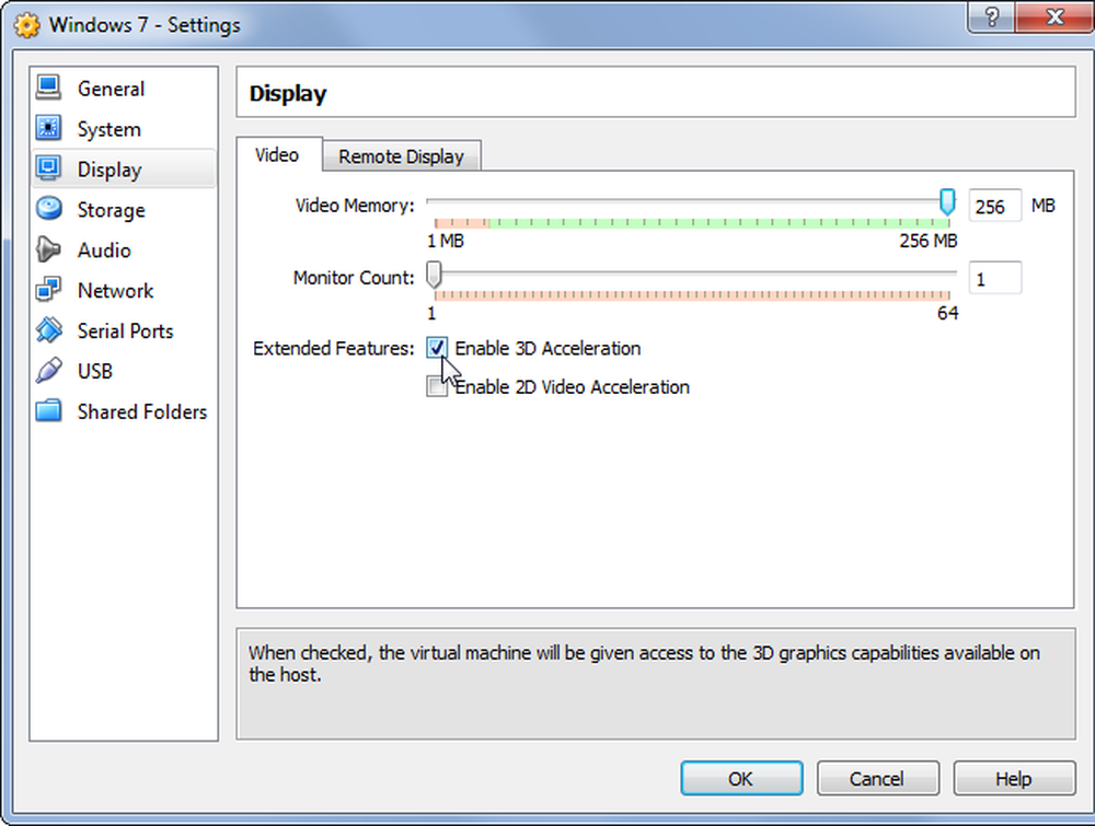 Ubuntu settings General. Extend Port 1-4 что это. Installing Windows developer Preview. 2d Video Acceleration enabled.