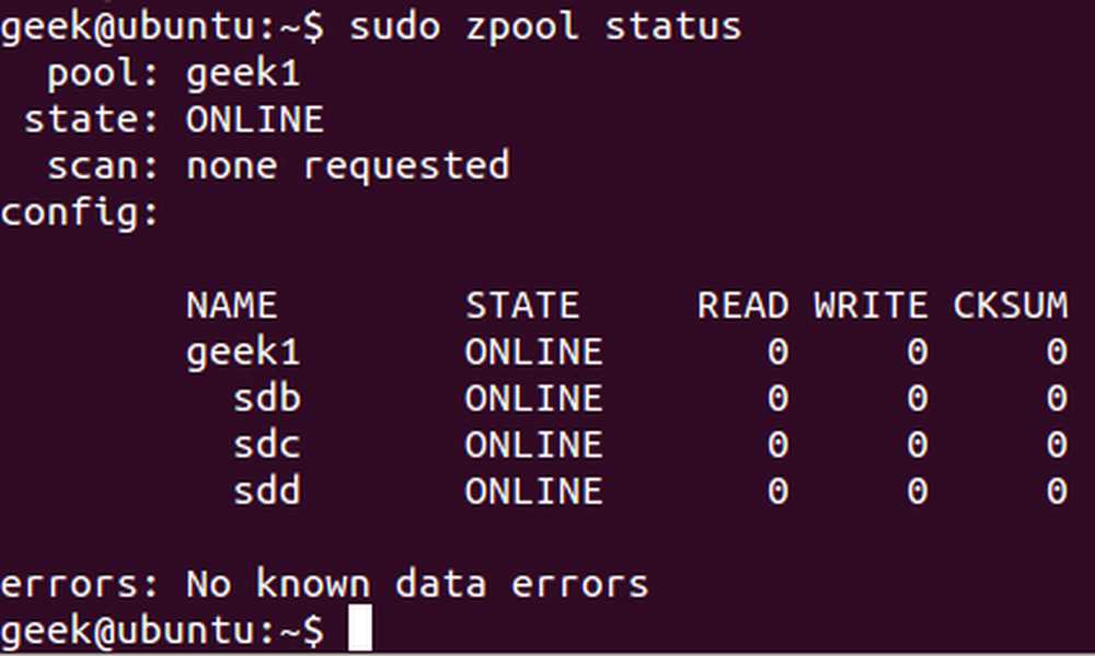 Zpool status. Меню снапшотов ZFS Ubuntu. Как запустить систему z4.