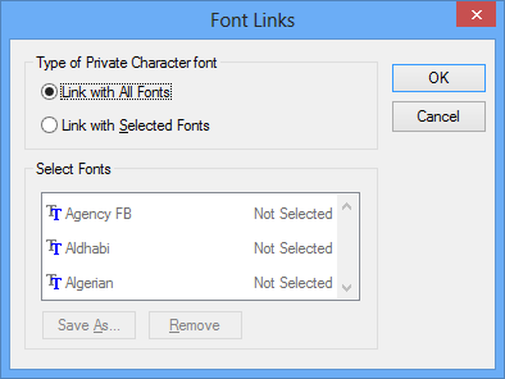 Fonts link link
