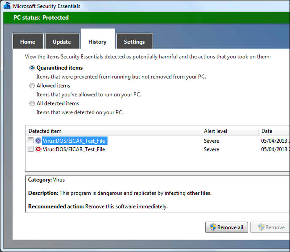 Detected items. Тест фаервол антивирус. Загрузчик вирус. EICAR-Test-file. EICAR REXWAIN.
