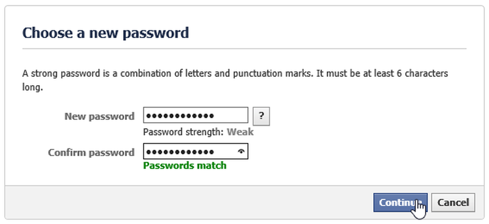 Choose a New password. Strong password. Not Match password. Instagram strong password.