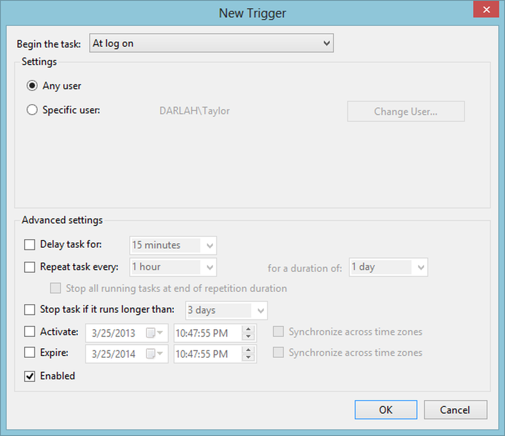 Task log. Workstation is Locked.