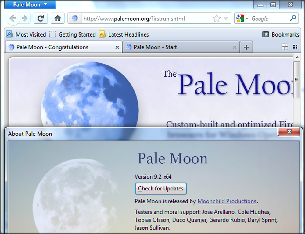 Pale Moon - це ще одна "оптимізована" збірка Firefox для Windows,...