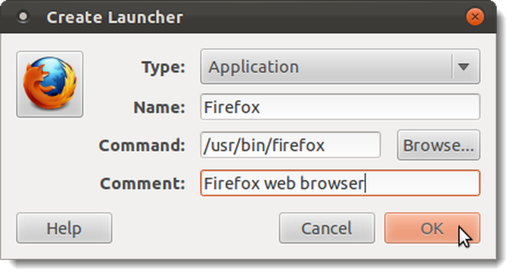 Create launcher