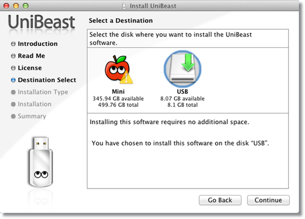 Cách nâng cấp hoặc cài đặt Mac OS X Lion trên Hackffy bằng UniBeast.