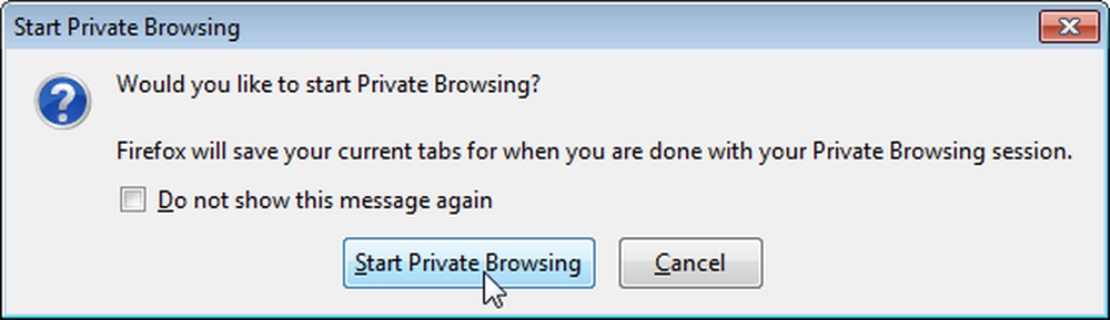 start private browsing перевод