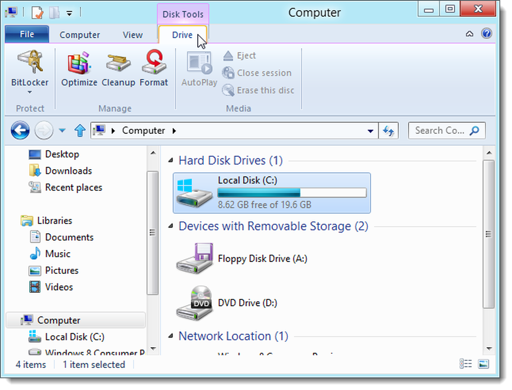 Windows Explorer Disk. Storage Tools Tab Windows. Picture Tools Tab.