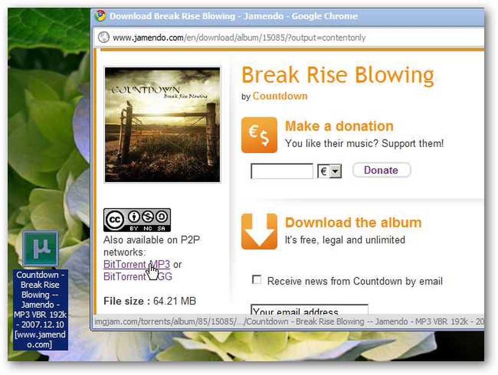 У меня есть поток альбома Countdown "Break Rise Blowing" от Jamen...