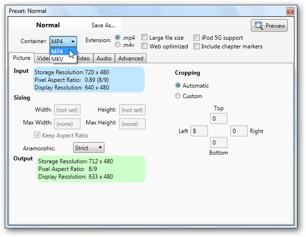 Open output file. VIDCODER.